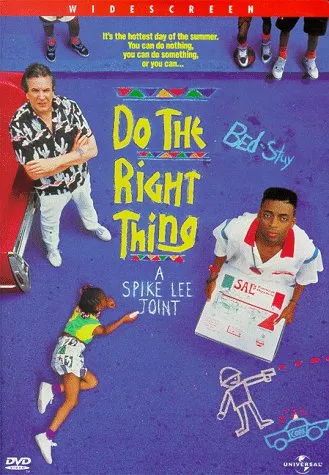 "Do the Right Thing" movie poster